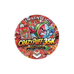 [PLV]  Sticker Crazy Puff FR/EN - Tornadoliq