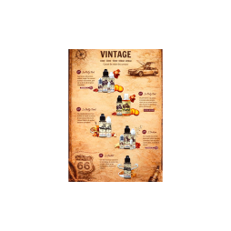 [PLV] Carte des Saveurs - Vintage by Juice 66