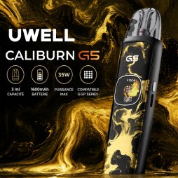 Pack Pod Caliburn G5 3ml 1600mAh - Uwell