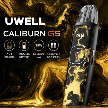 Pack Pod Caliburn G5 3ml 1600mAh - Uwell