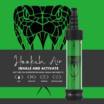 E-Chicha Portable Hookah Air 6ml 3200mAh New Colors - Fumytech