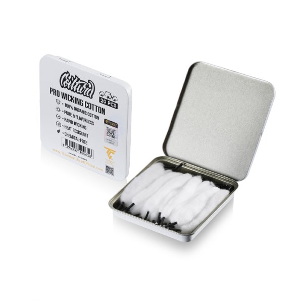 Cotton Laces (20pcs) - Thunder Cloud x Coilturd