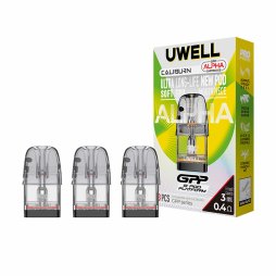 Cartouches GPP ALPHA 0.4/0.6/0.9Ω 3ml (3pcs) - Uwell