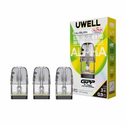 Cartouches GPP ALPHA 0.4/0.6/0.9Ω 3ml (3pcs) - Uwell