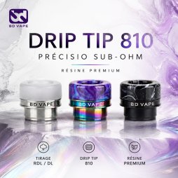 Drip Tip 810 Precisio Sub-Ohm - BD Vape