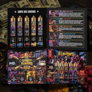 [PLV] E-liquides 50ml - Street Flavors by Tribal Force