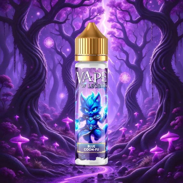 Blue Coon-Fu 0mg 50ml - Vape Of Legends