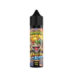 Peach Ice 0mg 50ml - Monster by Tornadoliq