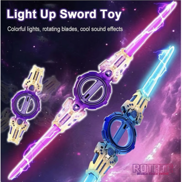[FID] Sabre lumineux rotatif à double lame