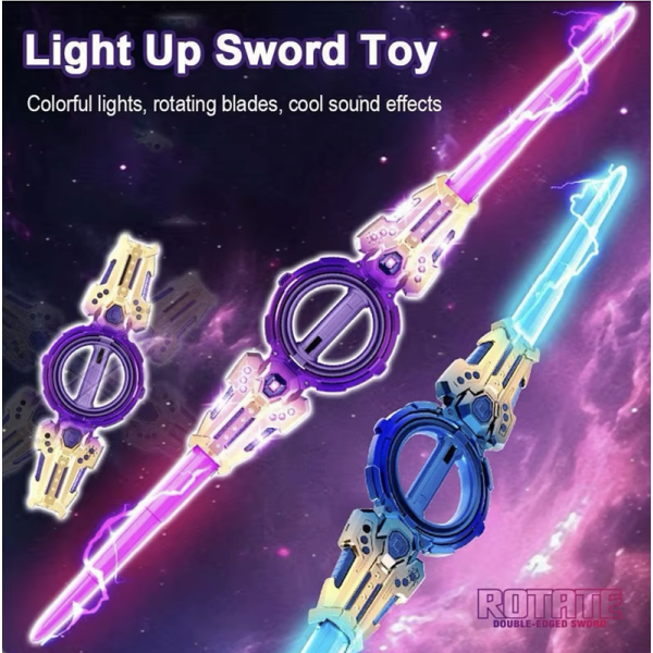 [FID] Sabre lumineux rotatif à double lame