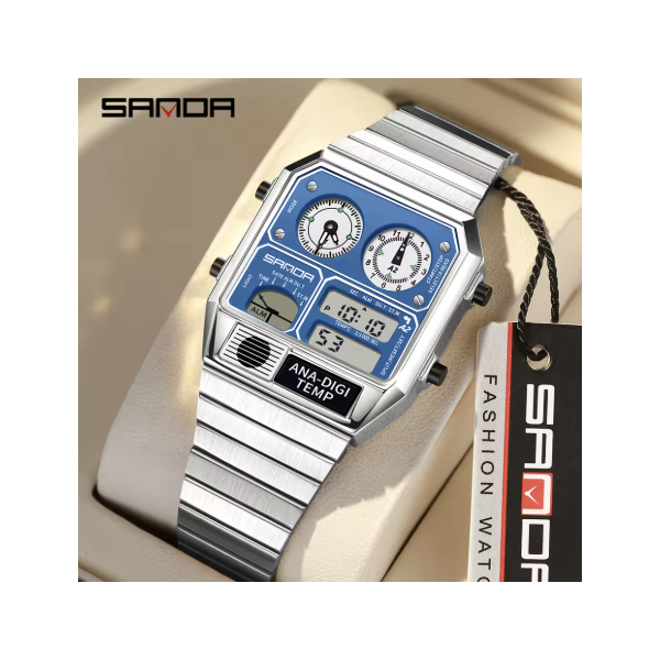 [FID] Retro analog-digital watch