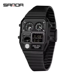 [FID] Retro analog-digital watch
