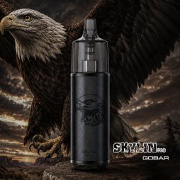 Pod Tornado Skylin Remplissable Vide Lion Leather Orange - Gobar