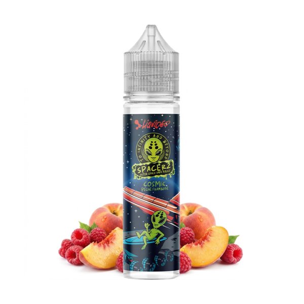 Cosmik (Pêche/Framboise) 0mg 50ml - Spacerz by Liquideo