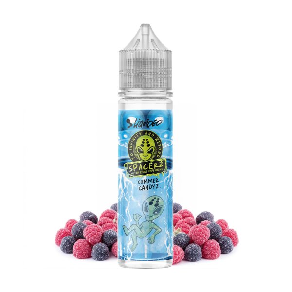 Summer Candyz (Juneberry/Framboise) 0mg 50ml - Spacerz by Liquideo