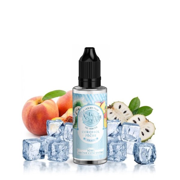 Concentré Corossol Pêche Frais 30ml - Le Petit Verger by Savourea