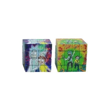 Grinder Cartoon Rubik's Cube en zinc 4 étages