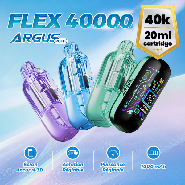 Argus Flex 40k 1200mAh 2% - Voopoo