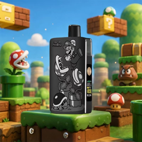 Kit DotPod Max V1.5 5ml 2100mAh Super Mario Engraved Black - Dotmod