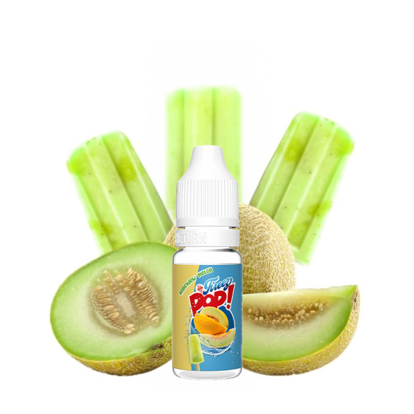 [Sample] Pop Melon Honeydew 0mg 10ml - Freez Pop by Vape Maker