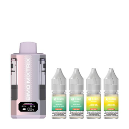 Mixtrix 2in1 80k + 4 E-liquides 850mAh 20ml / 2% - Bimo