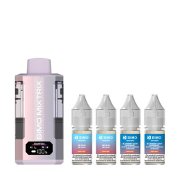 Mixtrix 2in1 80k + 4 E-liquides 850mAh 20ml / 2% - Bimo