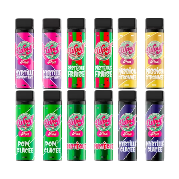 Cartouche Pré-Remplie 17mg (2pcs) - Wpuff Original by Liquideo