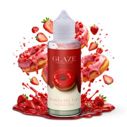 Strawberry Lace 0mg 100ml - Glaze