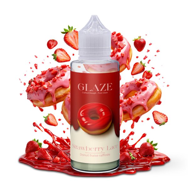 Strawberry Lace 0mg 100ml - Glaze