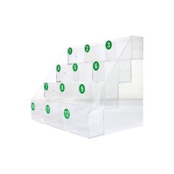 12 slots display
