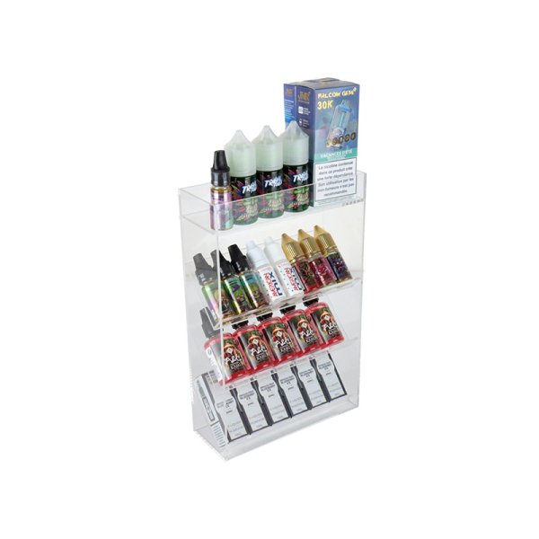 4-Compartment Display Stand