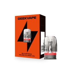 Cartouches Q Series New Version 0.4/0.6/0.8Ω 3ml (3pcs) - Geekvape