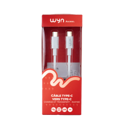 TYPE-C To TYPE-C Charging Cable (1pc) - WYN Access