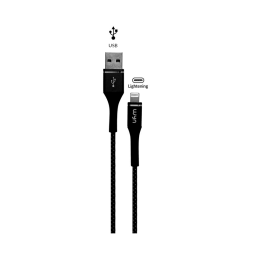 Câble de Charge renforcé TYPE-A vers Lightning 1m (1pc) - WYN Access