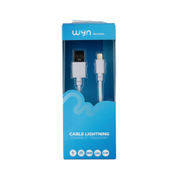 TYPE-A To Lightning Charging Cable 1.2m (1pc) - WYN Access
