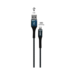 Reinforced Type-A to Lightning Charging Cable 1m (1 pc) - WYN Access