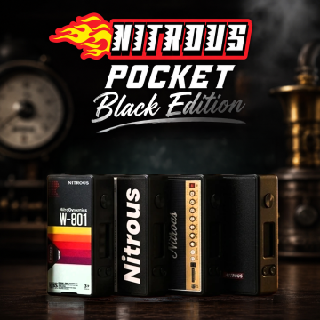 Mod Nitrous Pocket Peek Edition 80W 18650 - Nitrous X VRK