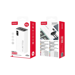 Powerbank 30 000mAh 22.5W - D-Power