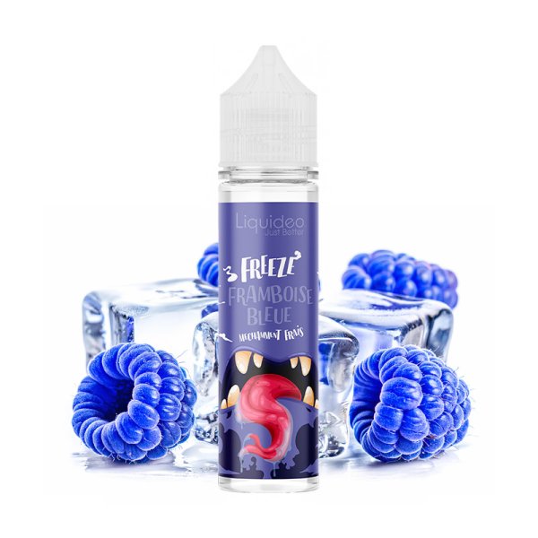 Freeze Framboise Bleue 0mg 50ml - Liquideo Freeze