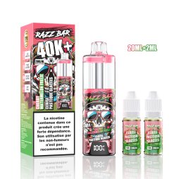 Pack 40K+ 850mAh 20ml / 2% - RazzBar