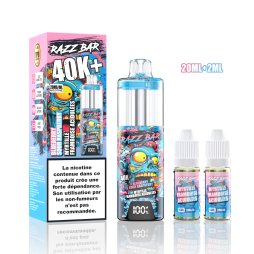 Pack 40K+ 850mAh 20ml / 2% - RazzBar