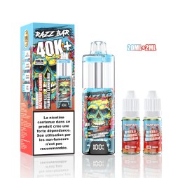 Pack 40K+ 850mAh 20ml / 2% - RazzBar