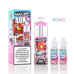 Pack 40K+ 850mAh 20ml / 2% - RazzBar