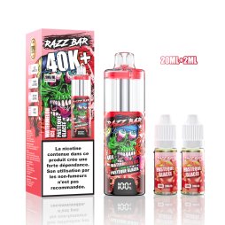 Pack 40K+ 850mAh 20ml / 2% - RazzBar