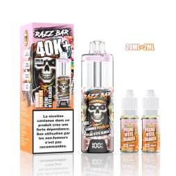Pack 40K+ 850mAh 20ml / 2% - RazzBar