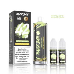 Pack 42K+ 850mAh 20ml / 0.6% - RazzBar