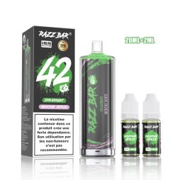 Pack 42K+ 850mAh 20ml / 0.6% - RazzBar