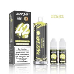 Pack 42K+ 850mAh 20ml / 0.6% - RazzBar