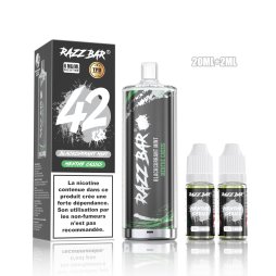 Pack 42K+ 850mAh 20ml / 0.6% - RazzBar