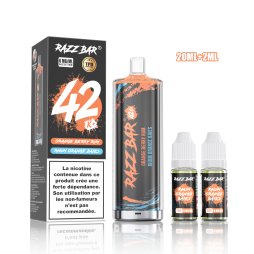 Pack 42K+ 850mAh 20ml / 0.6% - RazzBar